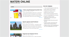 Desktop Screenshot of materionline.com